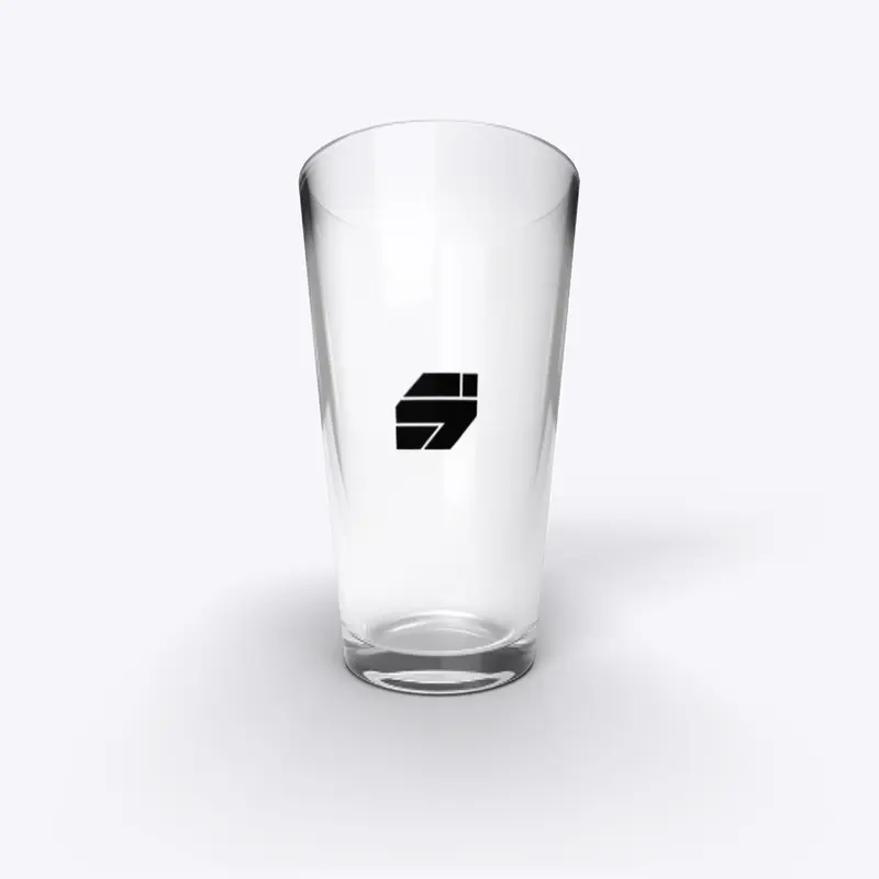 TextSpaced Logo Glass